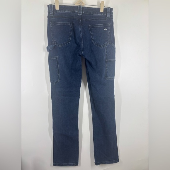 NWOT Ridgecut Women's Slim Fit Mid-Rise Flex Work Jeans Dark Wash 4 - Picture 3 of 6